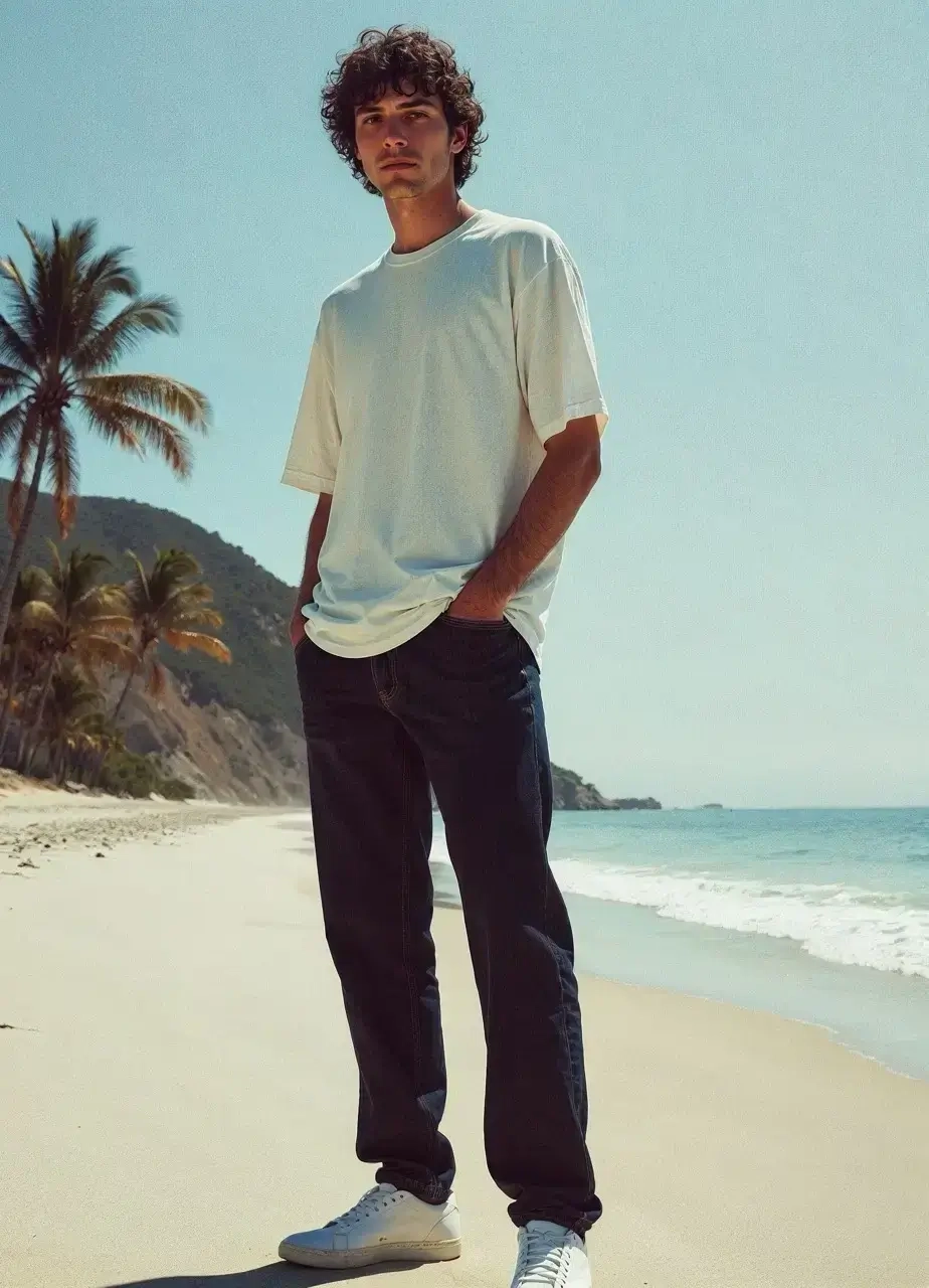 Tropical Sunset Jeans