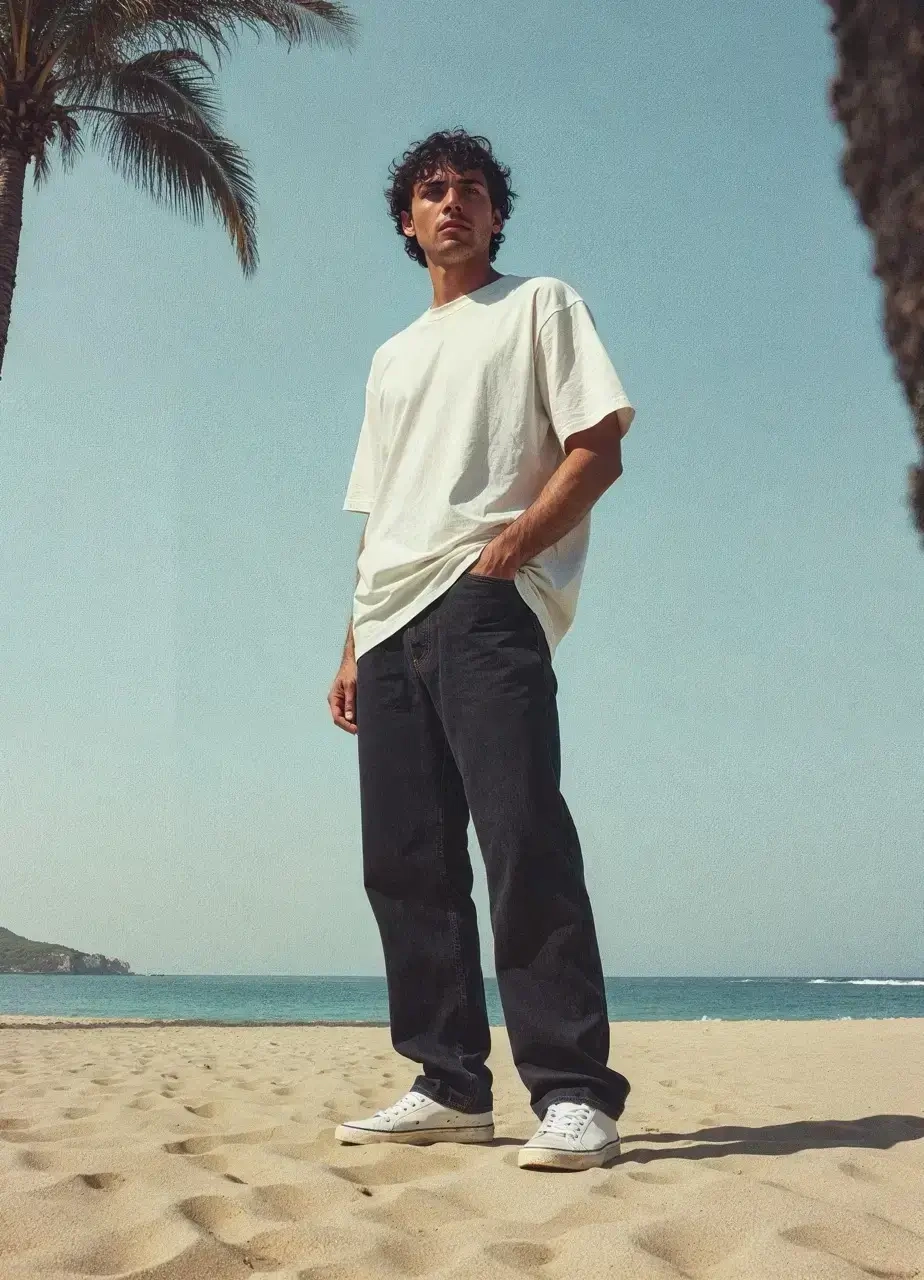 Tropical Sunset Jeans